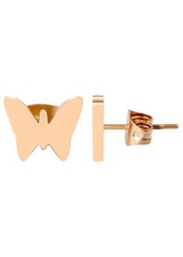 Adelia´s ADELIA ́S Damen Paar Ohrhänger "Neuheit 2025 - Damen Ohrstecker aus poliertem Edelstahl", Damen, Edelstahl, gold, Edelstahl, Ohrringe