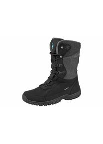 Polarino Damen Outdoorwinterstiefel "Boot Elin", Gr. 39, schwarz, Synthetik, Textil, sportlich, Schuhe