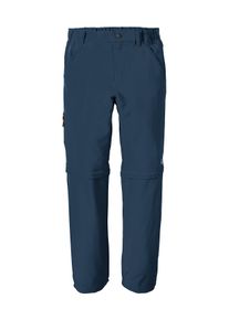 Killtec Kinder Zip-off-Hose "KOS 130 BYS PNTS", blau, sportlich, Gr. 128, Oberstoff: 92% Polyester, 8% Elasthan, Hosen, Wasserabweisend, kürzbare