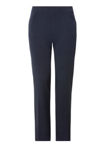 KjBRAND Damen Schlupfhose "Schlupfhose Susie in Bi-Stretch, Kammgarnoptik", blau, feminin, Gr. 23, Web, Obermaterial: 63% Polyester, 35% Viskose, 2%