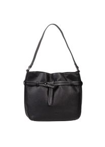 Gabor Damen Hobo "Latissa", schwarz, Polyurethan, clean, gepflegt, unifarben, Taschen, aus weichem genarbten Lederimitat