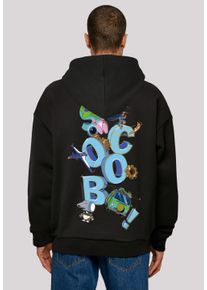 F4NT4STIC Herren Kapuzenpullover "Scooby Doo Letters Jumble", schwarz, casual, Gr. XXL, Obermaterial: 100% Baumwolle, Pullover, Print