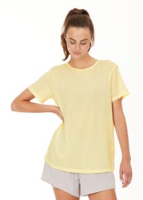 ENDURANCE ATHLECIA ATHLECIA Herren Funktionsshirt "LIZZY", gelb, sportlich, Gr. 34, meliert, 88% Polyester, 12% Elasthan, Shirts, mit QUICK DRY-Technologie