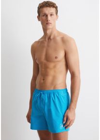 Marc O'Polo MARC O'POLO Herren Badeshorts "Olmen (Essentials Beach Jersey)"hawaiian ocean, casual, Gr. L, unifarben, Obermaterial: 100% Polyester, Badehosen, mit
