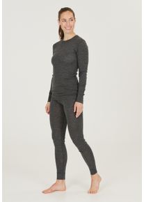 WHISTLER Damen Funktionsshirt "Melroy", schwarz, casual, Gr. 46, unifarben, 85% Wolle, 15% Seide, Shirts, mit hohem Merino-Wollanteil