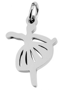 Adelia´s ADELIA ́S Damen Ketten-Anhänger "Neuheit 2025 - eleganter Schmuck Anhänger aus Edelstahl", Edelstahl, silber, Edelstahl, Schmuckanhänger