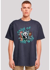 F4NT4STIC Herren T-Shirt "Heroes of Childhood Tao Tao Child Of The Wild", blau, casual, Gr. XS, Obermaterial: 100% Baumwolle, Shirts, Retro, Heroes