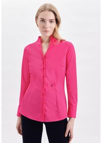 Seidensticker Damen Klassische Bluse, pink, Gr. 34, unifarben, 100% Baumwolle, Blusen, Uni