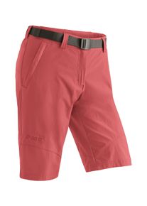 Maier Sports Damen Funktionsshorts "Lawa", rot, Gr. 34, 90% Polyamid, 10% Elasthan, Hosen, Damen Shorts, kurze Wanderhose, Outdoorhose mit 2 Taschen,