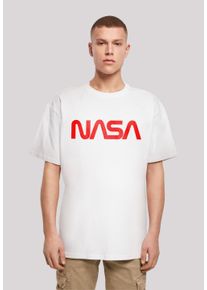 F4NT4STIC Herren T-Shirt "NASA Modern Logo", weiß, casual, Gr. 4XL, Obermaterial: 100% Baumwolle, Shirts, Print
