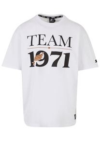 Herren T-Shirt "Starter Black Label Herren Starter Team 1971 Oversize Tee", weiß, casual, Gr. M, STARTER Black Label, unifarben, 100% Baumwolle,