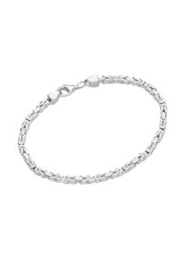 Smart Jewel Damen Armband "Königskette massiv, Silber 925", 19cm, Silber 925 (Sterlingsilber), silber, Silber 925 (Sterlingsilber), Armbänder