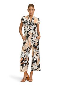 Betty Barclay Damen Overall "Betty Barclay Jumpsuit mit Eingrifftaschen", schwarz, feminin, Gr. 48, Jersey, Obermaterial: 95% Polyester, 5% Elasthan.