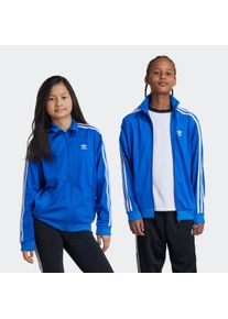 Kinder Outdoorjacke "FIREBIRD TOP", blau, sportlich, Gr. 128, adidas originals, Obermaterial: 100% Polyester, Jacken