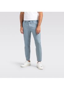 MAC Herren Chinohose "Griffin", blau, casual, Gr. 31, unifarben, Web, Obermaterial: 55% Baumwolle, 40% Polyamid, 5% Elasthan, Hosen, mit Taschen