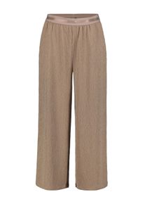 Luhta Damen Caprihose "Luhta Capri HILLEIS", braun, Gr. S, 97% Polyester, 3% Elasthan, Hosen