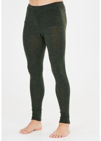 WHISTLER Kinder Thermohose "Cerro", grün, casual, Gr. M, unifarben, 85% Wolle, 15% Lyocell, Hosen, aus hochwertiger Merinowolle und Lyocell