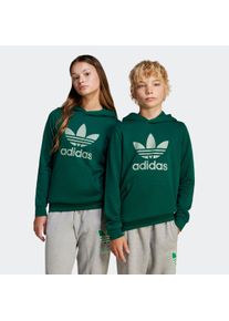 Kinder Kapuzensweatshirt "TREFOIL HOODIE", grün, sportlich, Gr. 170, adidas originals, Obermaterial: 70% Baumwolle, 30% Polyester, Sweatshirts