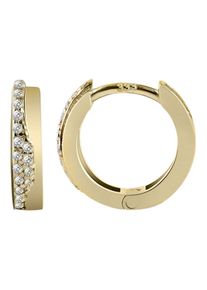 Adelia´s ADELIA ́S Damen Paar Creolen, Damen, Gelbgold 333, gold, Gelbgold 333, Ohrringe