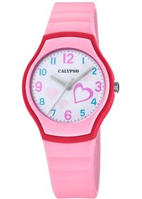 Calypso Watches Kinder Quarzuhr "Junior Collection", rosa, Armbanduhren, Armbanduhr, Kinder, Herzmotiv, Geschenkidee, Geburtstag, Schulanfang