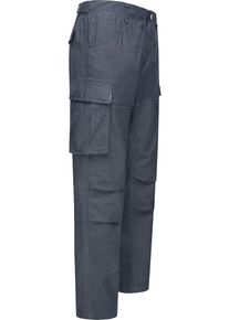 Ragwear Herren Cargohose "Merly Long Linen", blau, sportlich, Gr. 30, Material: 65% Baumwolle, 35% Leinen, Hosen, Lange luftige Herren Hose mit