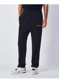 Champion Herren Jogginghose "Straight Hem Pants", schwarz, sportlich, Gr. S, Sweatware, Obermaterial: 100% Baumwolle, Hosen
