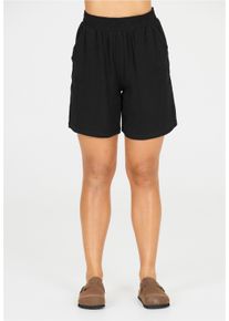 CRUZ Damen Shorts "Melany", schwarz, casual, Gr. 46, unifarben, 100% Baumwolle, Hosen, aus reiner Baumwolle