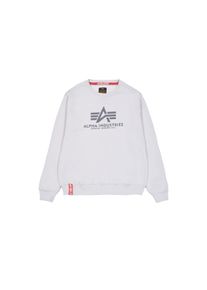 Herren Sweater "Alpha Industries Men - Sweatshirts Basic Sweater", grau, Gr. XS, Alpha Industries, Obermaterial: 80% Baumwolle, 20% Polyester,