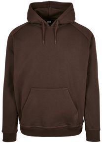 Urban Classics Herren Sweatshirt "Urban Classics Herren Blank Hoody", braun, Gr. L, unifarben, 65% Baumwolle, 35% Polyester, Sweatshirts