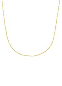 Amor Damen Collierkettchen "Classics, Singapurkettengliederung, 2032359", Gelbgold 375, L: 42cm, gelb, Gelbgold 375, Halsketten, Made in Germany