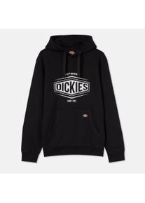 Dickies Herren Kapuzensweatshirt "Dickies Workwear Sweatshirt ROCKFIELD HOODIE", schwarz, Gr. XL, Obermaterial: 80% Baumwolle, 20% Polyester,