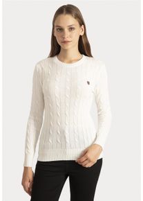 Damen Strickpullover "Igor", beige, casual, Gr. L, SIR RAYMOND TAILOR, unifarben, 100% Baumwolle, Pullover, im schlichten Design