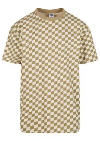Urban Classics Herren T-Shirt "Urban Classics Herren Oversized Check Tee", grün, klassisch, Gr. XXL, kariert, 100% Baumwolle, Shirts