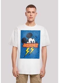F4NT4STIC Herren T-Shirt "Disney Mickey Mouse 90s Flash", weiß, casual, Gr. XXL, Obermaterial: 100% Baumwolle, Shirts, Print