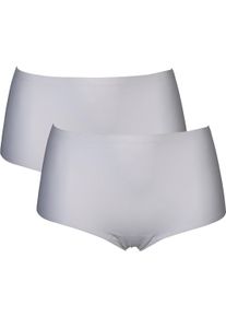 After Eden Damen High-Waist-Hipster "UNLIMITED", weiß, Obermaterial: 82% Polyamid, 18% Elasthan, unifarben, Unterhosen, mit schlichtem Design
