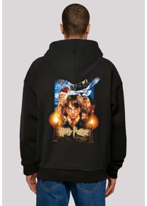 F4NT4STIC Herren Kapuzenpullover "Harry Potter Stein der Weisen Poster", schwarz, casual, Gr. S, Obermaterial: 100% Baumwolle, Pullover, Print