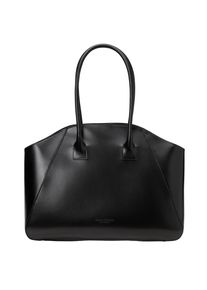 Marc O'Polo MARC O'POLO Damen Shopper "aus edlem Rindleder", schwarz, Leder, unifarben, Taschen