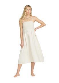 Billabong Damen Sommerkleid "Off The Coast"weiß cap, Gr. M, 100% Baumwolle, Kleider