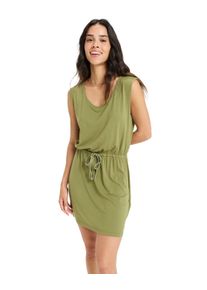 Roxy Damen Jerseykleid "Surfs Up", grün, Gr. XL, 95% Viskose, 5% Elasthan, Kleider