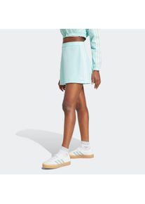 Damen Sweatrock "3S MINI SKIRT", blau, sportlich, Gr. M, adidas originals, Obermaterial: 95% Polyester, 5% Elasthan, Röcke