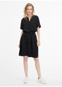 Ragwear Damen Sommerkleid "ROISANA", schwarz, casual, Gr. XXL, unifarben, Jersey, Obermaterial: 100% Viskose, Kleider