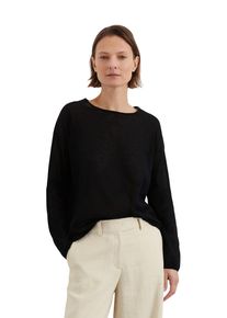 Marc O'Polo MARC O'POLO Damen Strickpullover "aus Organic Cotton-Mix", schwarz, casual, Gr. XXS, unifarben, Obermaterial: 90% Baumwolle, 10% Polyamid, Pullover