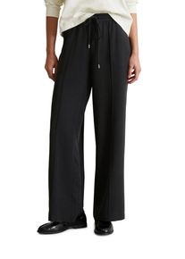 Marc O'Polo Damen Chinohose "aus LENZING Lyocell", schwarz, Gr. M, MARC O'POLO DENIM, unifarben, Obermaterial: 100% Lyocell, Hosen