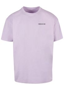 Merchcode Herren T-Shirt "Merchcode Herren Essentials New Generation Heavy Oversize Tee", lila, casual, Gr. XS, bedruckt, 100% Baumwolle, Shirts