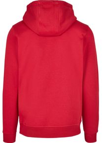 MisterTee Herren Sweatshirt "MisterTee Herren Trust 2.0 Hoody", rot, Gr. M, bedruckt, 65% Baumwolle, 35% Polyester, Sweatshirts