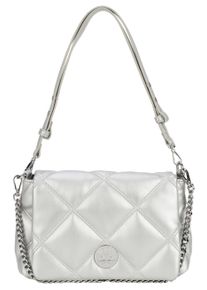 JOOP! JOOP JEANS Damen Schultertasche "confetto solar shoulderbag shf", silber, Polyurethan (PU), Taschen, Henkeltasche Handtasche Damen Tasche Damen