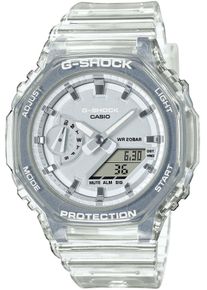 Casio G-SHOCK Damen Chronograph, transparent, Armbanduhren, Quarzuhr, Armbanduhr, Damen, Herren, digital, bis 20 bar wasserdicht