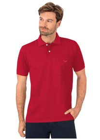 TRIGEMA Herren Poloshirt "TRIGEMA Polohemd mit Brusttasche", braun, Basic, Gr. XL, 100% Baumwolle, Shirts