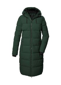 Killtec Damen Steppmantel "KOW 56 WMN QLTD CT", grün, sportlich, Gr. 44, Obermaterial: 100% Polyester, Füllung: 100% Polyester (recycelt), Mäntel