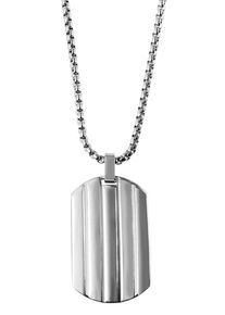 Adelia´s ADELIA ́S Damen Kette mit Anhänger "Neuheit 2025 - Unisex Edelstahl Halskette mit Anhänger", unbekannt, Edelstahl, silber, Edelstahl, Halsketten